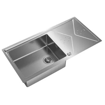 Teka Brooklyn 60 M-xP 1B 1D Plus Stainless Steel Sink (50.4 x 98.4 x 21 cm)