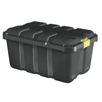 Form Skyda Plastic Storage Trunk W/Lid & Castors (111 L)