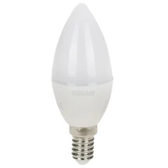 لمبة شمعة أوسرام فروستيد E14 LED (4.9 واط ، ضوء نهاري)