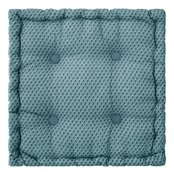 Atmosphera Square Floor Cushion (40 x 40 x 8 cm, Blue)