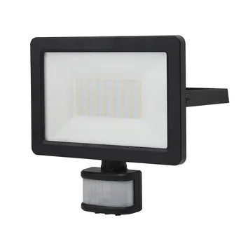 GoodHome Lucano LED PIR Floodlight, AFD1019-IB (20 W, Cool White)