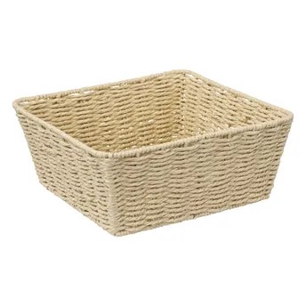 5Five Square Braided Bread Basket (27.5 x 27.5 x 11 cm)