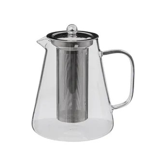 5Five Glass Teapot W/Filter (1.3 L)