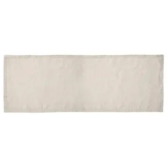 SG Linen & Cotton Table Runner (38 x 0.2 x 140 cm, Beige)
