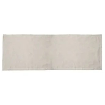 SG Linen & Cotton Table Runner (38 x 0.2 x 140 cm, Gray)