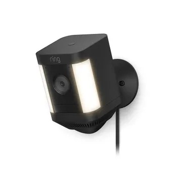 Ring Spotlight Cam Plus Plug-In Security Camera (Black)