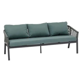 Hesperide Oriengo Aluminum 3-Seater Sofa (192 x 75 x 67 cm)