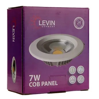 Levin LED Panel Light (70 mm, 7 W, Daylight)