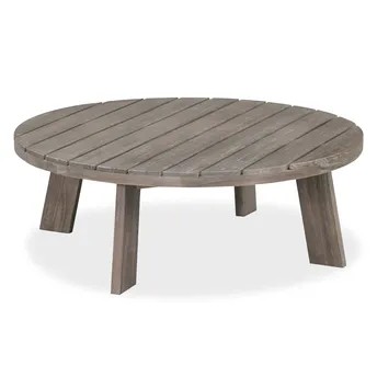 Bridgeport Acacia Wood Coffee Table (100 x 100 x 35 cm)