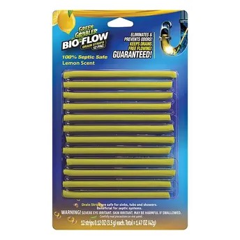 Green Gobble Bio-Flow Drain Strips (12 Pc.)