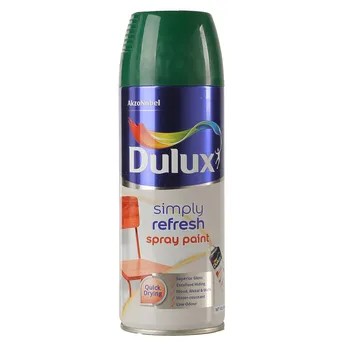 Dulux Simply Refresh Spray Paint (400 ml, Gloss Dark Green)
