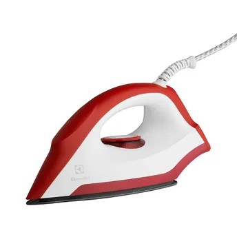 Electrolux EasyLine Non-Stick Soleplate Dry Iron, EDI1004 (10.5 x 26 x 12 cm, Red)