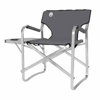 كرسي استلقاء ألمنيوم مع طاولة كولمان (18 × 57 × 82 سم)
