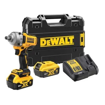 DeWalt 1/2" Impact Wrench W/Batteries & Charger, DCF891P2T-GB (18 V)