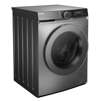Toshiba 10 Kg Freestanding Front Load Washer Dryer, TWD-BM110GF4B(MG) (7 kg Dry, 1400 rpm)