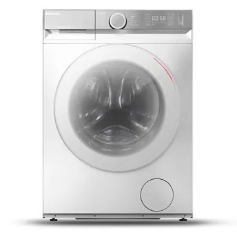 Toshiba 10 Kg Freestanding Front Load Washer Dryer, TWD-BM110GF4B(WS) (7 kg Dry, 1400 rpm)