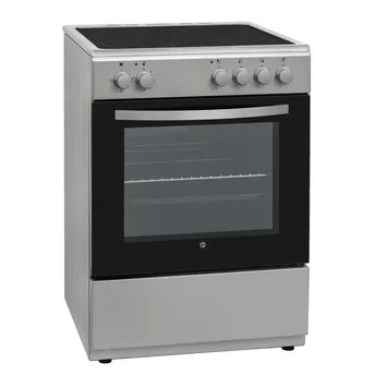 Hoover Freestanding 4-Zone Ceramic Cooker W/Oven, HVC-V64E-01S (85 x 60 x 60 cm)