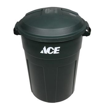 Rubbermaid Refuse Container (121 L, Green)