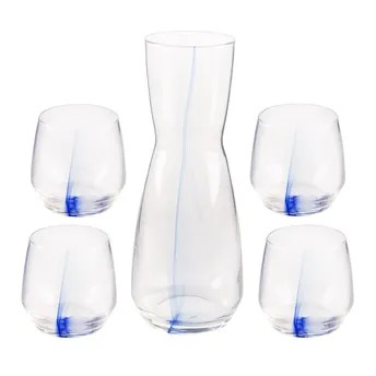 Royal Leerdam Azurine Glass Beverage Set (5 Pc., Clear)