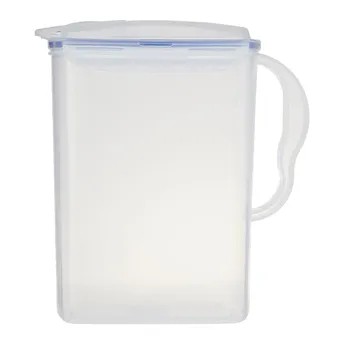 إبريق ماء بلاستيكي لوك آند لوك (شفاف، 4 لتر)