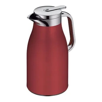Alfi Skyline Stainless Steel Tea Flask (1 L, Mediterranean Red)