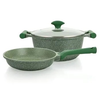 Prestige Essentials Cookware Set (3 Pc., Green)