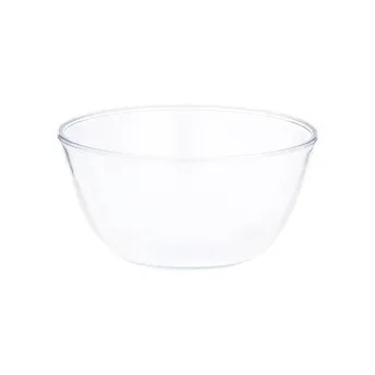 Borosil Borosilicate Glass Mixing Bowl (1.7 L, Clear)