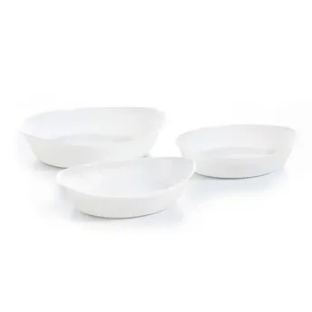Luminarc Smart Cuisine Dish Set (3 Pc., White)