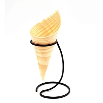 Cuisine Art Wooden Cone W/Stand