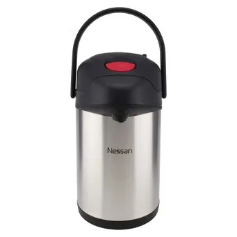 Nessan Stainless Steel Pump Flask (2.5 L)