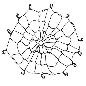 شبكة عنكبوتية لتثبيت الحمولة (101.6 × 76.2 سم، أسود)