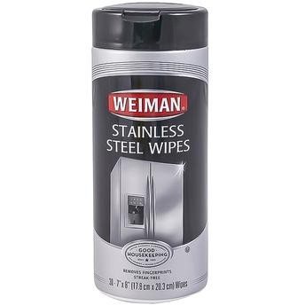 Weiman Stainless Steel Wipes (Pack of 30)