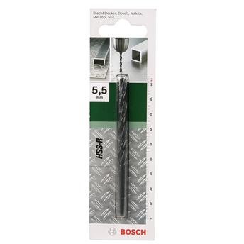 Bosch HSS-R Drill Bit with Chisel Edge (5.5 mm)