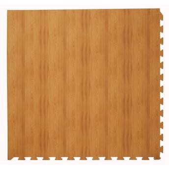 Tinyann Woodlooks Interlocking Foam Mat (100 x 100 x 1 cm)