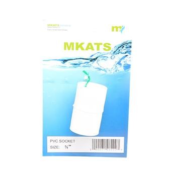 Mkats PVC Socket - 3/4in