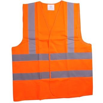 Mkats Reflective Safety Vest (Orange)