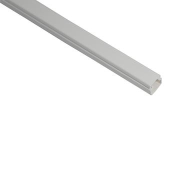 Mkats Self-Adhesive PVC Trunking (11 mm x 2 m, White)