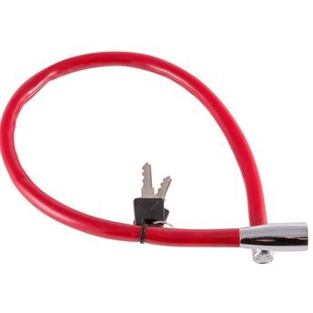 Master Lock Bike Lock Cable (550 x 6 mm, Red)