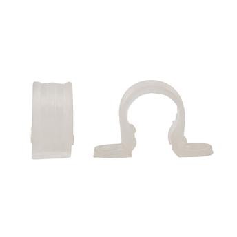 Mkats PVC Pipe Clamps (1.9 cm, Pack of 5)