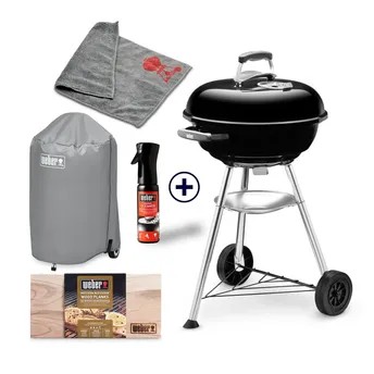Weber Compact Kettle Charcoal Grill (47 cm)