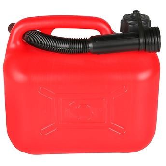 Maagen Plastic Petrol Can (5 L, Red)