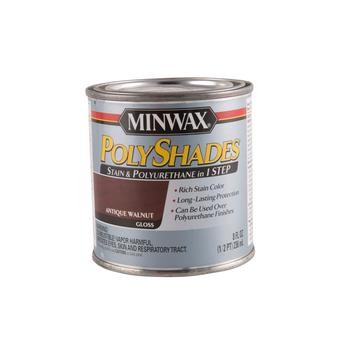 Minwax PolyShades Stain & Polyurethane in 1 Step (Antique Walnut, 236 ml)