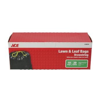 ACE Lawn Bags in a Draw Box (39 Gal, Pack of 18)