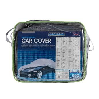 Duracover PEVA & Non-Woven Anti-Scratch Car Cover (XL, 482.6 x 177.8 x 119.4 cm)