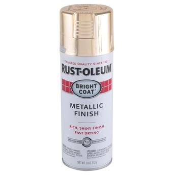 Rustoleum Stops Rust® Bright Coat Spray Paint (312 g, Metallic Gold)