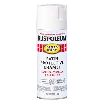 Rustoleum Stops Rust Protective Enamel (354.8 ml, Satin White)