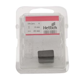 Hettich® Wall Magnet (10 x 20 mm, 4 Pieces)