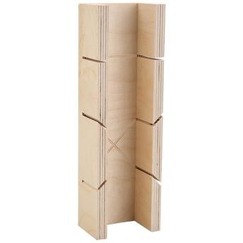 صندوق خشبي للقطع بزوايا مائلة (245 × 45 × 40 ملم)