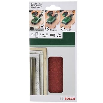 Bosch PSM 200 Greet 60 Sanding Sheet (Pack of 10, Brown)