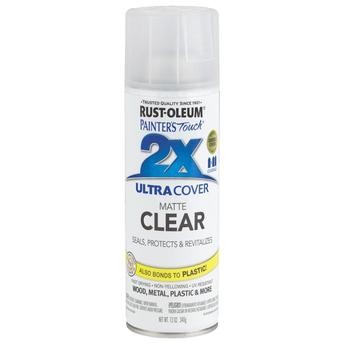 Rust-Oleum Painter's Touch Spray Paint (340 g, Clear)